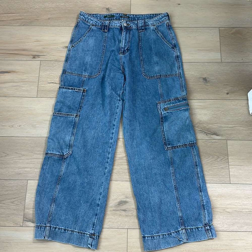 Denim cargo jeans from target